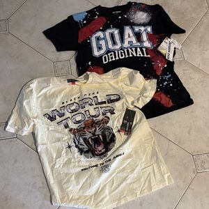 Black Pike World Tour T-Shirt with GOAT Original Package deal